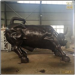 廠(chǎng)家制作大型華爾街牛