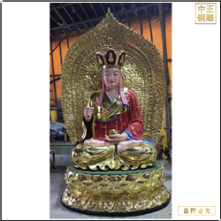 銷(xiāo)售現(xiàn)貨地藏王銅佛像